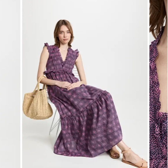 Banjanan Purple Maxi Dress - Picture 4 of 7